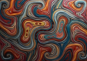 Fototapeta premium Abstract Fluid Dynamics