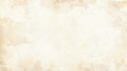 Colour old concrete wall texture background. Close up retro plain cream color cement wall background texture. Design paper vintage parchment element.