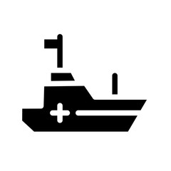 ship glyph icon