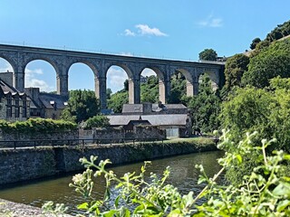 Fototapeta premium Viaduc de Dinan. LT