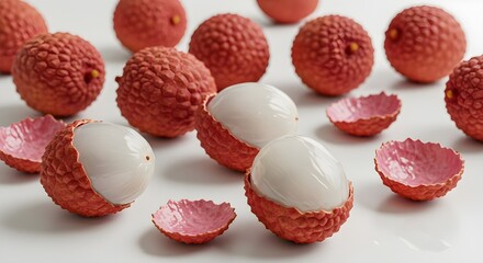 Delicious lychees