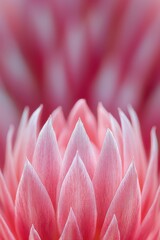 close up of pink flower