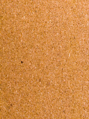 Close up of textured cork board surface background