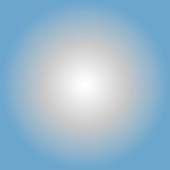 Radial Soft White Light Gray Cool Blue Radiance