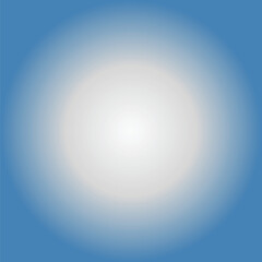 Radial Modern White Light Gray Cool Blue Glow