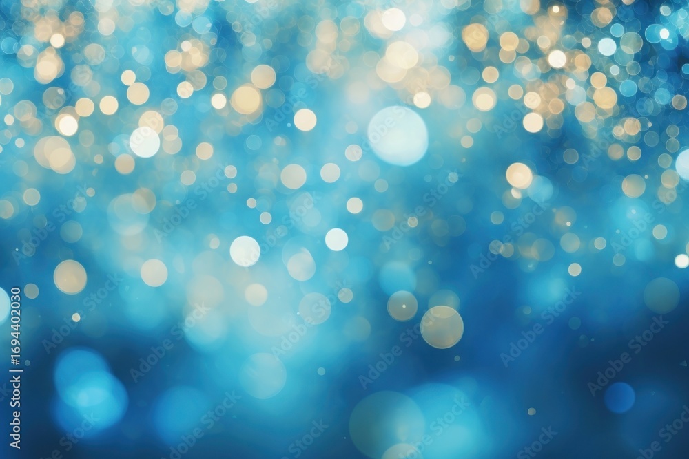 Poster blue pattern bokeh effect background backgrounds glitter light.