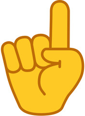VECTOR EMOJI Hand Icon point