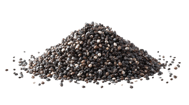 flying chia seed isolated on transparent background Remove png,