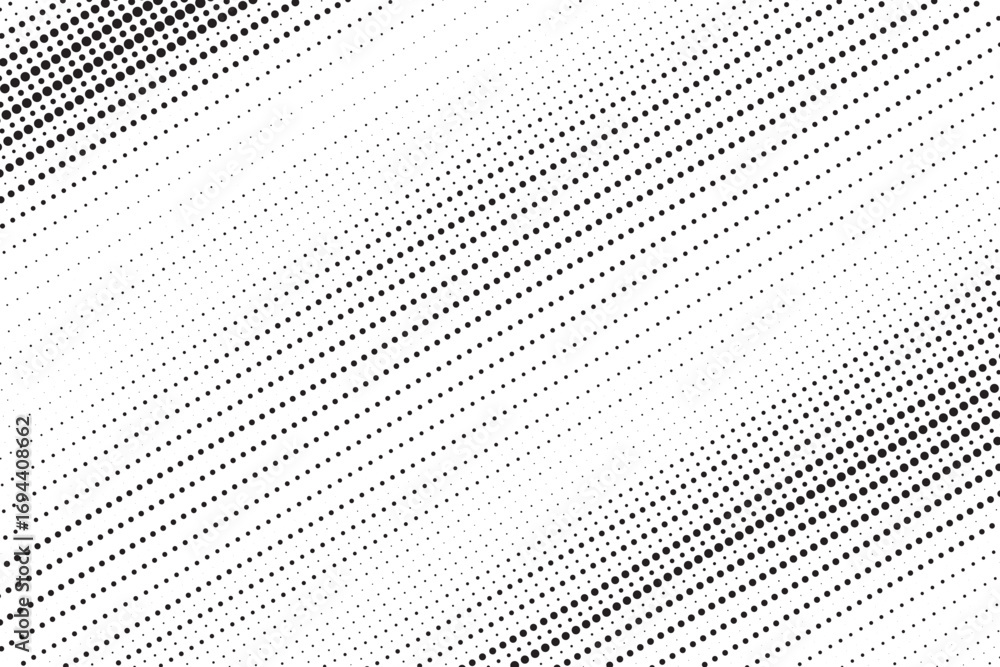 Aufkleber halftone vector background. monochrome halftone pattern. abstract geometric dots background. pop art