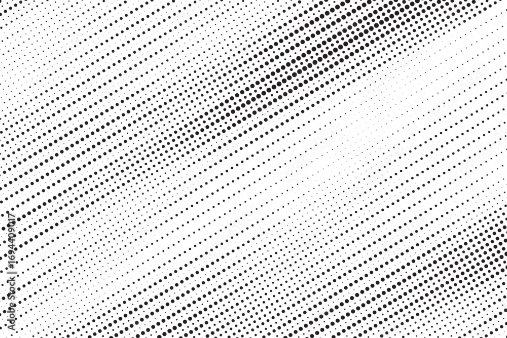 Poster halftone vector background. monochrome halftone pattern. abstract geometric dots background. pop art
