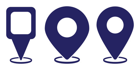 Location icon symbol , Map pin place marker. location pointer icon symbol in flat style. Navigation map, location navigation icon, geo location point. Vector illustration.