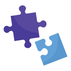 puzzle icon illustration