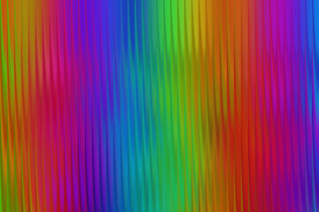 Abstract background with vertical lines in rainbow colors