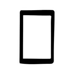 Simple minimalist black outline rectangle on a white background offering possibilities