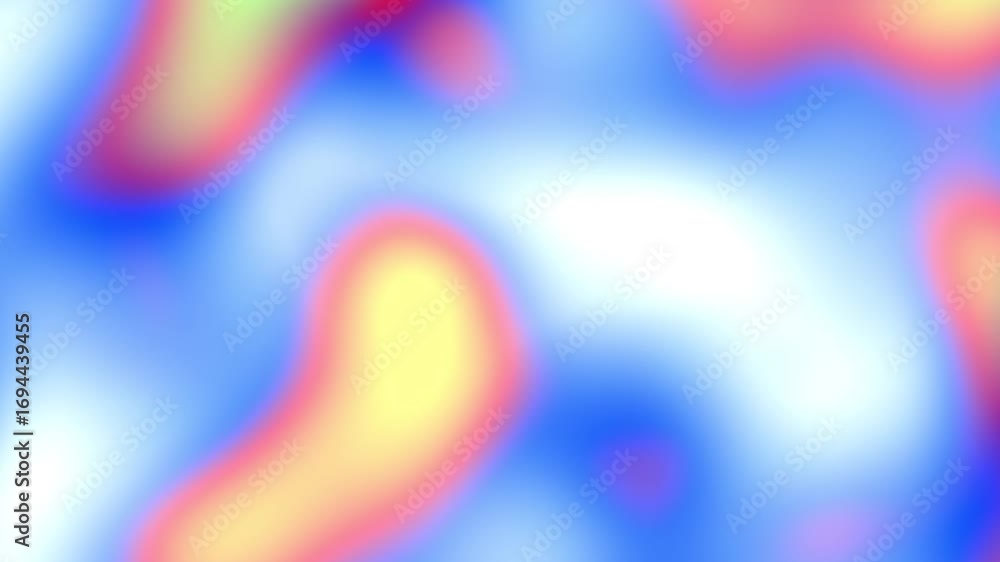 Aufkleber organic gradient background loop animated