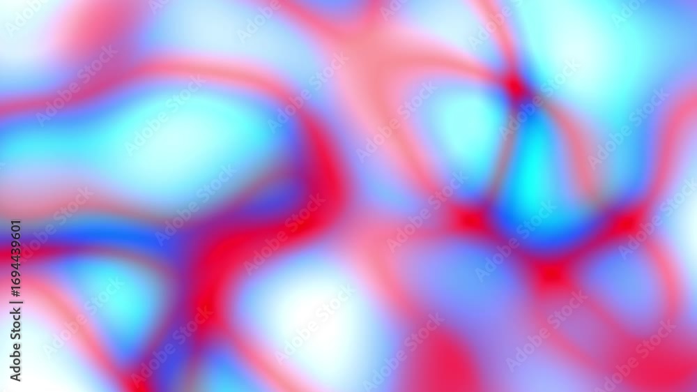 Poster organic gradient background loop animated