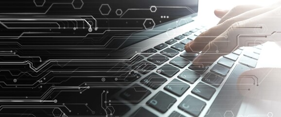 Data anlytics, database management modern technology concept