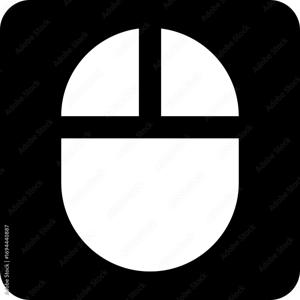 Poster computer mouse cursor pointer input device icon