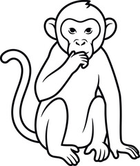 Fototapeta premium Moon Moth Vector Illustration