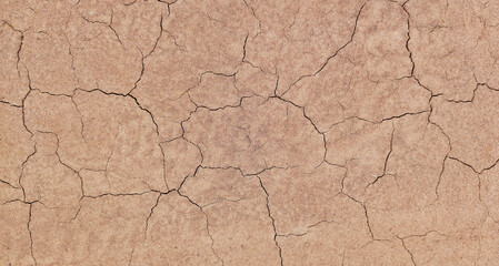 The ground has cracks in the top view for the background