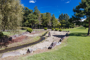 Kawanakajima Park in Nagano Japan