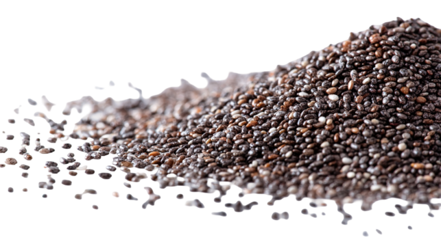 flying chia seed isolated on transparent background Remove png,