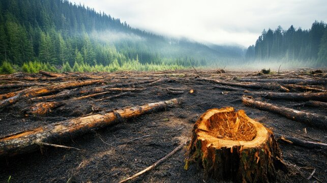 Forest destruction
