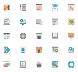 Abstract development concept design with geometric elements