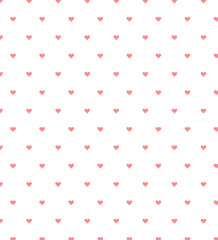 background heart shape seamless pattern vector

