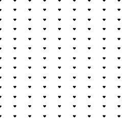 background heart shape seamless pattern vector

