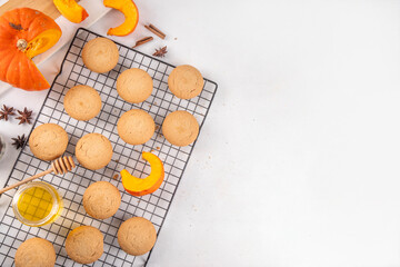 Homemade Autumn Pumpkin Spice Cookies