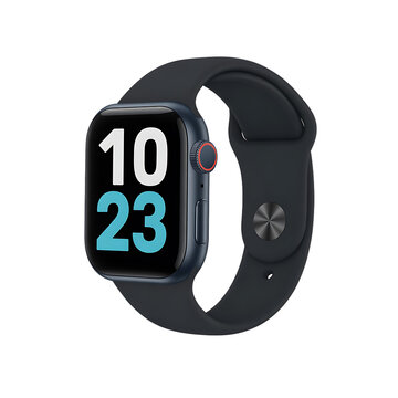Sleek modern smartwatch with digital display showing time 10 23 perfect for tech enthusiasts seeking style and function