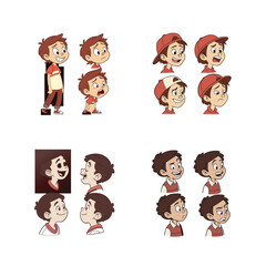 Happy Boy Face, Sad Boy Expression, Surprised Boy Reaction, Angry Boy Mood, Confused Boy Look