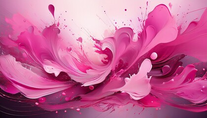 abstract pink splash background