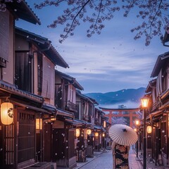 street in the city