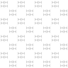 Vector fashion pattern. Simple geometric shirt pattern. Men's apparel minimal line art design - seamless black and white texture.