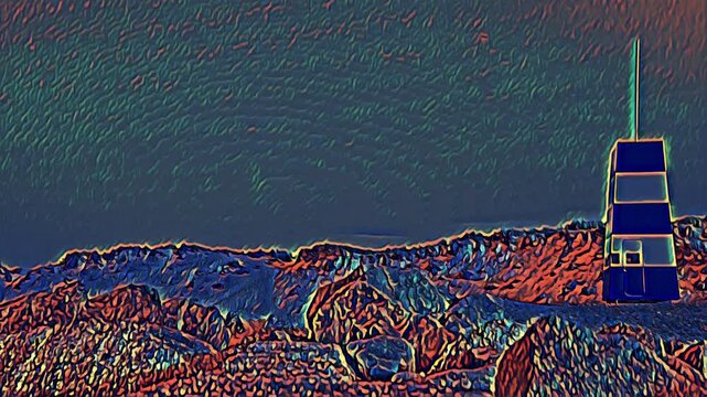 Lighthouse, Beach, Ocean, West Coast
