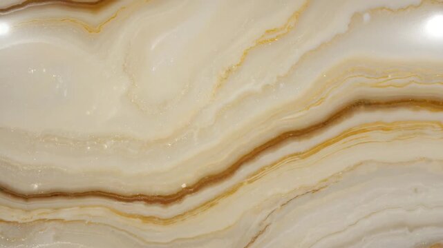 Elegant Beige Agate Marble Fluid Texture
