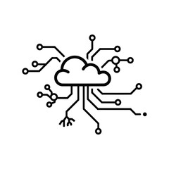 Cloud Computing Network Data Center Server.