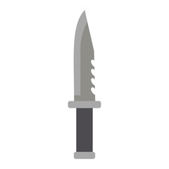 Sharp Knife Illustration Detailed Vector Depiction for Various Applications