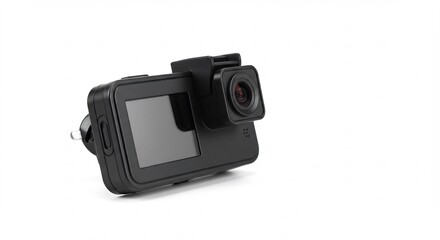 Camera robuste ecran vif prise vue nette eclairage studio parfait. AI Generated