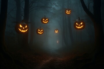 Lantern Drone Forest