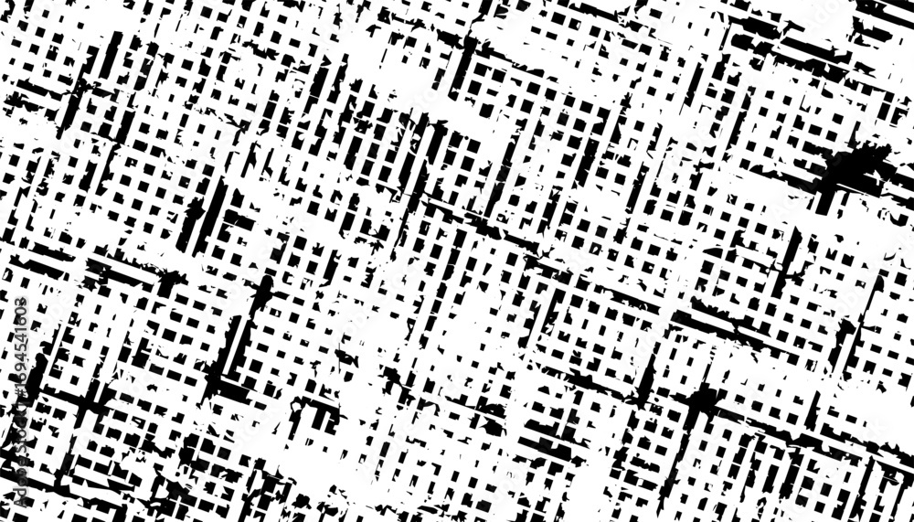 Poster grunge and abstract pattern with rough effect for sporty background and design element. vector forma