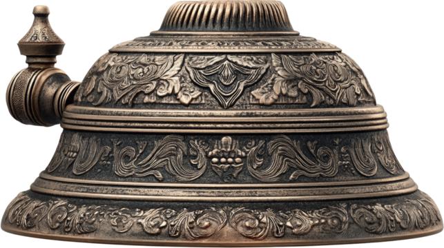 Mysterious Villain in Dark Red Cloak with Intense Expression