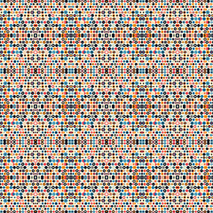Seamless Polka Dot Pattern Background with Bold Dots for Fabric, Textile and Wallpaper Design