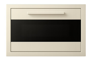 Obraz premium Modern built-in oven with drawer isolated on transparent background style