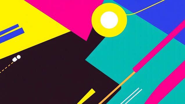 abstract background with colorful lines