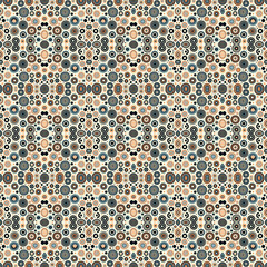 Seamless Polka Dot Pattern Background with Bold Dots for Fabric, Textile and Wallpaper Design