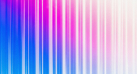 Dynamic abstract background with shimmering vertical stripes in a colorful blue, pink, and purple gradient