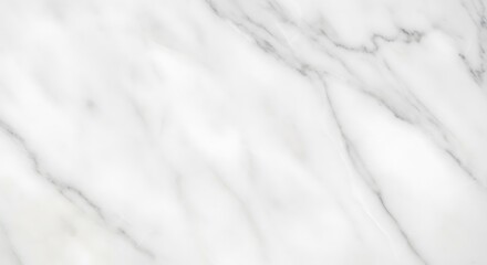 Obraz premium Close up of white marble with gray veins